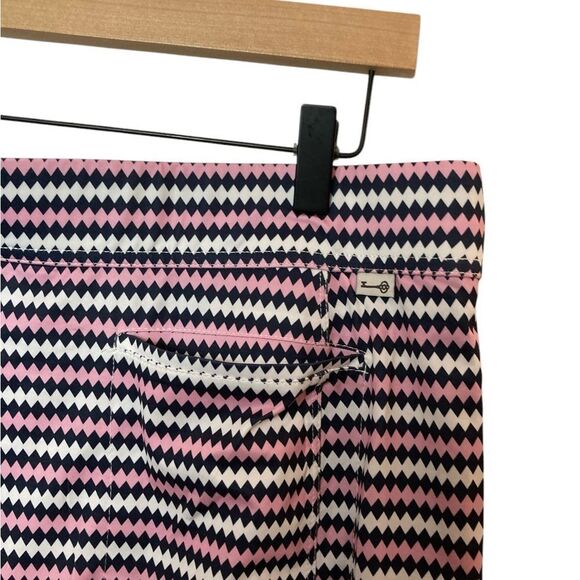 Belyn Key Skort Woman’s Size L Golf/Pickleball Panel Diamond Stripe - Picture 9 of 11